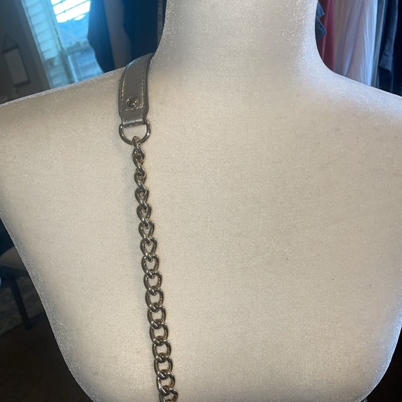 Quilted Metallic Champagne Kate Spade Purse - Picture 6 of 15